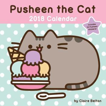 Calendar Pusheen the Cat 2018 Wall Calendar Book