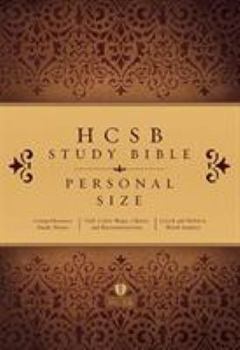 Hardcover HCSB Study Bible Personal Size, Hardcover Book