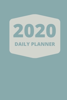 Paperback 2020 Daily Planner: 365 Day Hourly Schedule Book