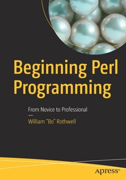 Paperback Beginning Perl Programming: From Novice to Professional Book