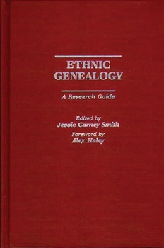 Hardcover Ethnic Genealogy: A Research Guide Book