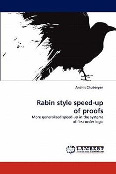 Paperback Rabin Style Speed-Up of Proofs Book