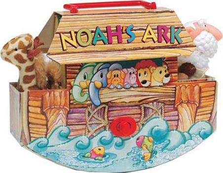 Hardcover Noah's Ark [With Plush Noah and Padded Story Book and Rocking Ark and Two Fuzzy Animals] Book