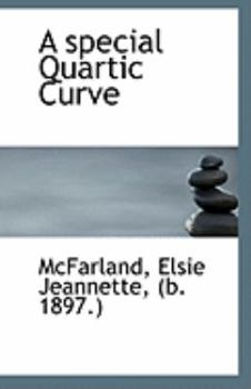 Paperback A Special Quartic Curve Book