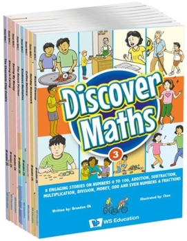 Paperback Discover Maths 3: 8 Engaging Stories on Numbers 0 to 100, Addition, Subtraction, Multiplication, Division, Money, Odd and Even Numbers & Fractions Book