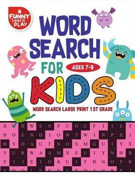 Paperback Word Search For Ages 7-9 Kids: Word Search for Kids Ages 7-9 Activity Book for Education & Learning [Large Print] Book