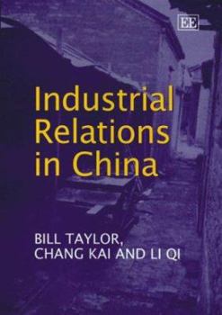 Hardcover Industrial Relations in China Book