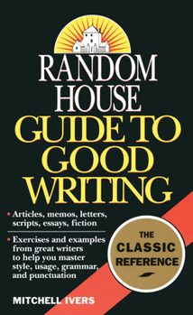 Mass Market Paperback Random House Guide to Good Writing Book