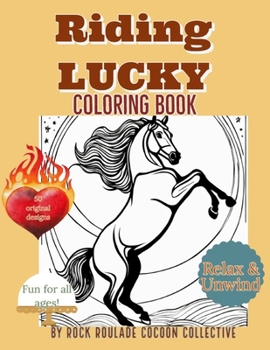 Paperback Riding Lucky: coloring book