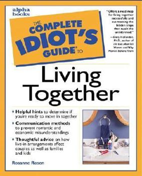 Paperback Complete Idiot's Guide to Living Together Book