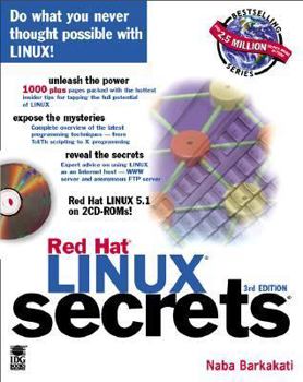 Paperback Red Hat Linux Secrets [With CDROM] Book