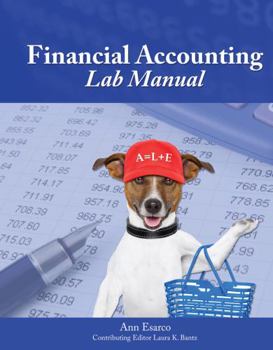 Spiral-bound Financial Accounting Lab Manual Book