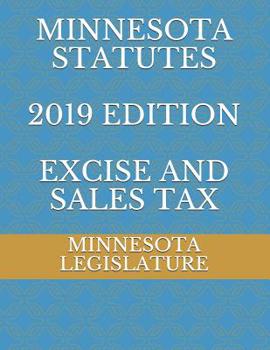 Paperback Minnesota Statutes 2019 Edition Excise and Sales Tax Book