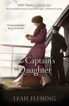 Hardcover The Captain's Daughter. by Leah Fleming Book