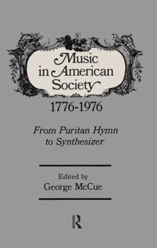 Hardcover Music in American Society Book