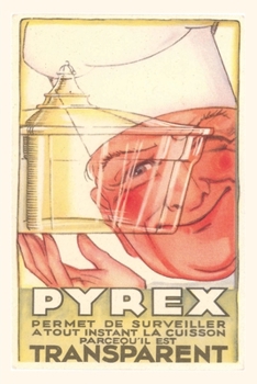 Paperback Vintage Journal Transparent Pyrex Ad Book