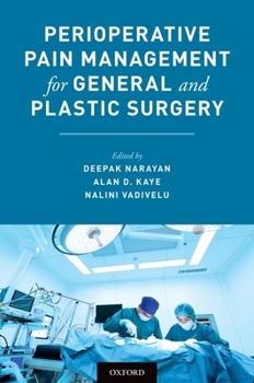 Paperback Perioperative Pain Management for General and Plastic Surgery Book