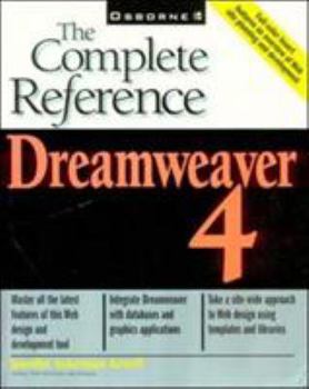 Paperback Dreamweaver 4: The Complete Reference Book