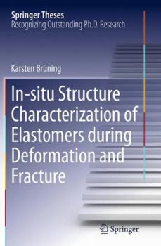 Paperback In-Situ Structure Characterization of Elastomers During Deformation and Fracture Book