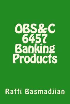 Paperback OBS&C 6457 Banking Products Book