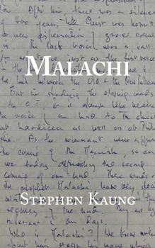 Paperback Malachi Book