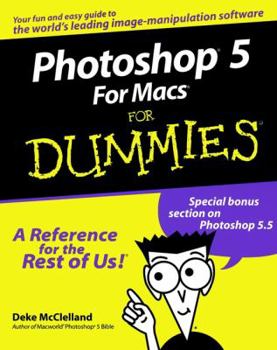 Paperback Photoshop 5 for Macs for Dummies Book