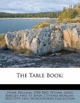 Paperback The Table Book; Book