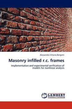 Paperback Masonry Infilled R.C. Frames Book