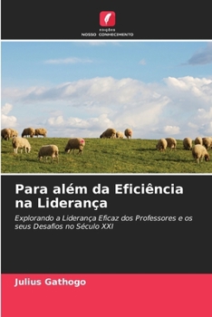 Paperback Para além da Eficiência na Liderança [Portuguese] Book