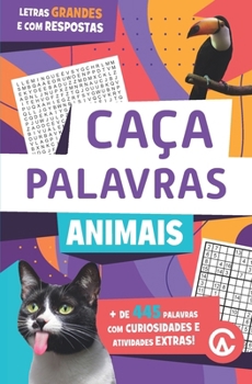Paperback Caça-Palavras - Animais: + de 445 palavras [Portuguese] Book
