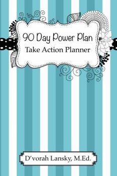 Paperback 90 Day Power Plan: Take Action Planner Book