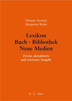 Hardcover Lexikon Buch - Bibliothek - Neue Medien (German Edition) [German] Book