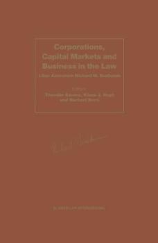 Hardcover Corporations, Capital Markets AD Business in the Law: Liber Amicorum Richard M. Buxbaum Book