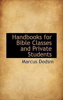 Paperback Handbooks for Bible Classes and Private Students Book