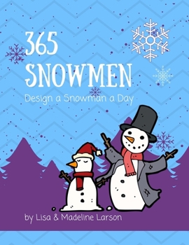 Paperback 365 Snowmen Design a Snowman a Day Book