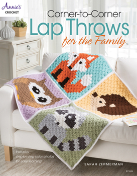 Paperback Corner-To-Corner Lap Throws for the Family Book