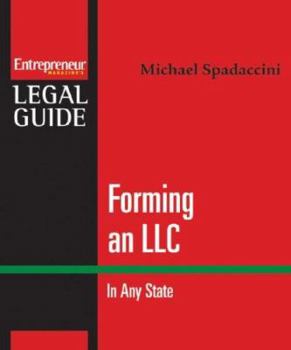 Paperback Forming an LLC: In Any State [With CDROM] Book