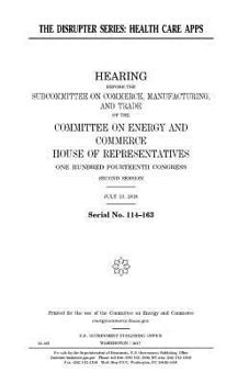 Paperback The disrupter series: health care apps Book