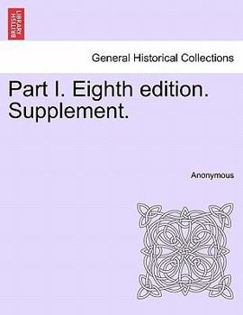 Paperback Part I. Eighth Edition. Supplement. Book