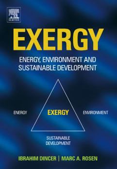 Hardcover Exergy: Energy, Environment and Sustainable Development Book