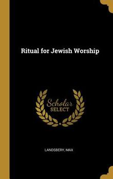 Hardcover Ritual for Jewish Worship Book