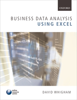 Paperback Business Data Analysis Using Excel Book