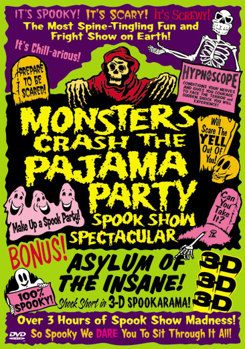 DVD Monsters Crash the Pajama Party Book