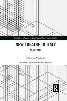 Paperback New Theatre in Italy: 1963-2013 Book