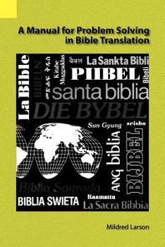 Paperback A Manual for Problem Solving in Bible Translation Book