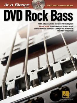 Paperback DVD Rock Bass [With DVD] Book