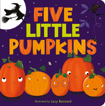 Board book Five Little Pumpkins: A Rhyming Pumpkin Book for Kids and Toddlers Book