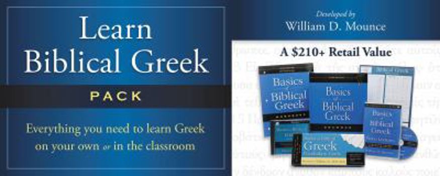 Hardcover Learn Biblical Greek Pack: Integrated for Use with Basics of Biblical Greek Book