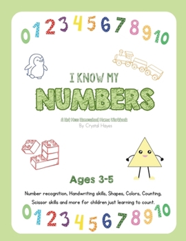 Paperback I Know My Numbers: Number Recognition and Counting Book