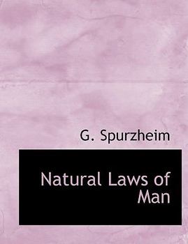 Paperback Natural Laws of Man [Large Print] Book